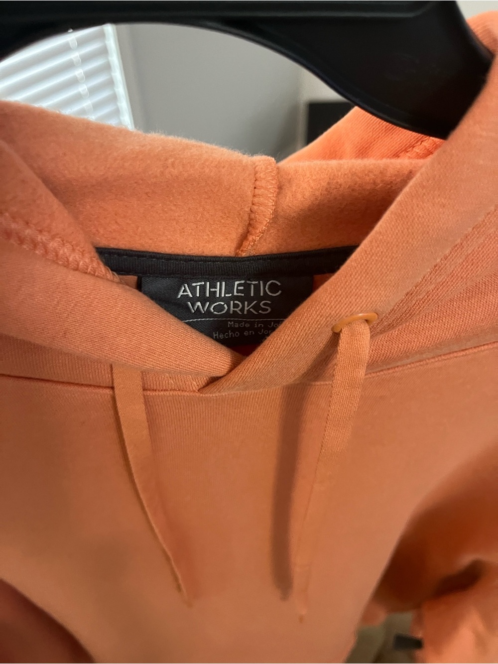 Athletic Works Peach-Orange Pullover Hoodie - NWT 3XL